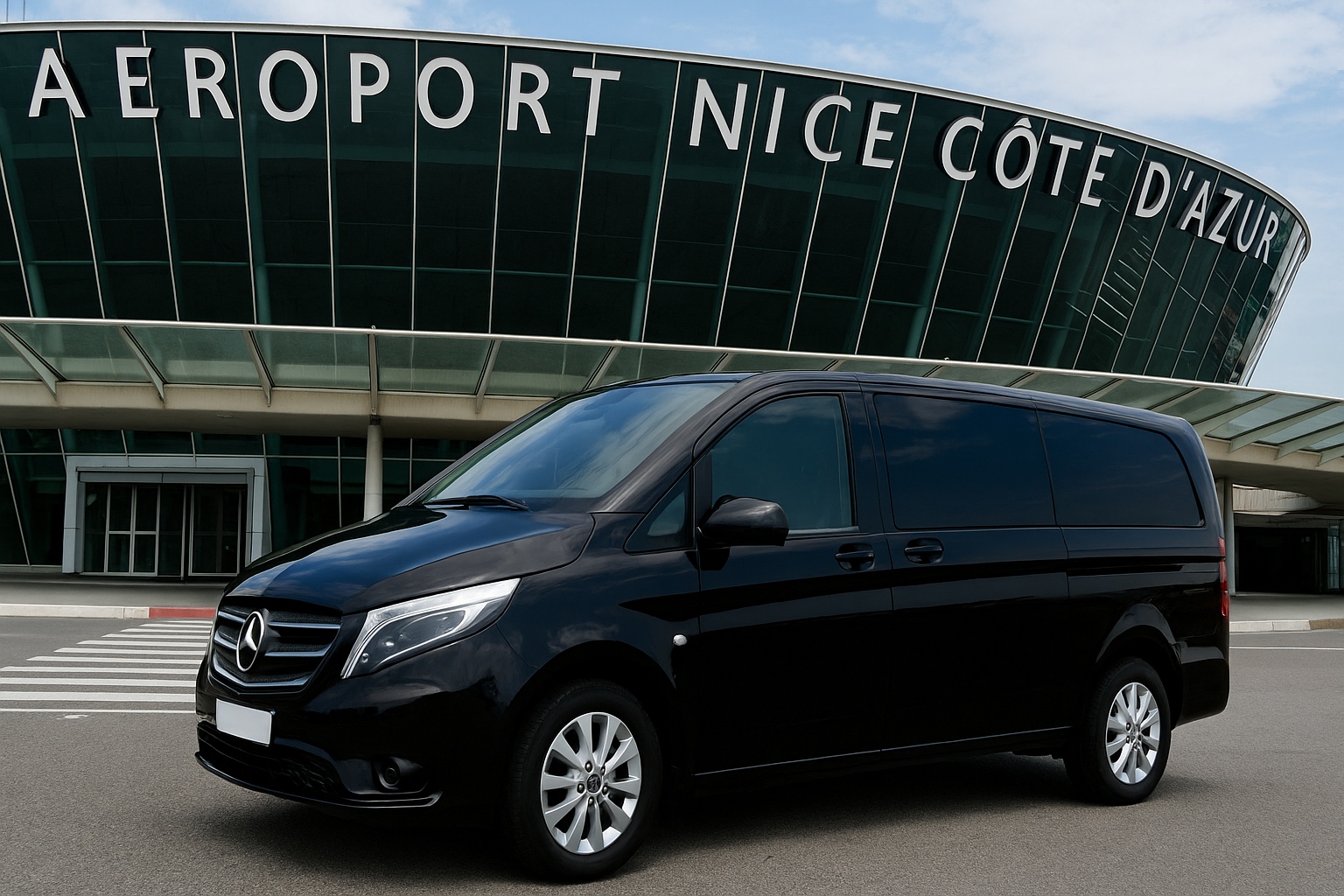 VTC Nice et Aéroport de Nice en Van banner